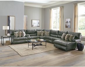 Como 7-Piece Modular Sectional in Steel