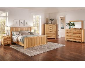 Adamstown Panel Bed Collection in Natural