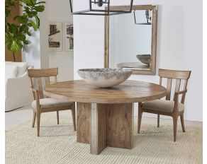 Passage Round Dining Set in Light Oak