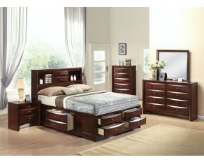 Ireland Storage Bedroom Collections in Espresso