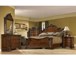 Old World Estate Panel Bedroom Collections in Cherry