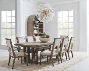 Vault Rectangular Dining Set in Mink