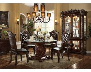 Vendome 54 Inch Round Dining Set in Cherry