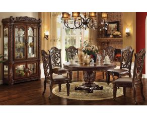 Vendome Round Dining Set in Cherry