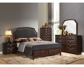 Lancaster Panel Bedroom Collections in Espresso