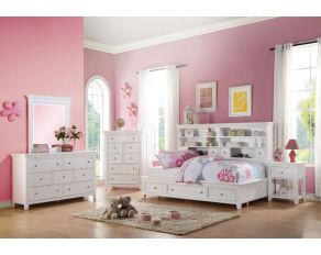 Lacey Daybed Bedroom Collections in White