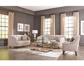 Avonlea Living Room Set in Trim Grey