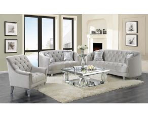 Avonlea Living Room Set in Grey