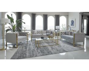 Eastbrook Living Room Set in Grey