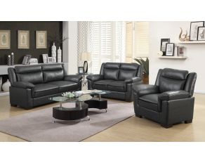 Arabella Living Room Set in Grey