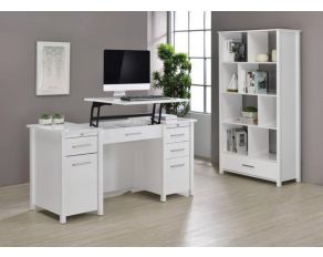 Dylan Office Set in High Gloss White