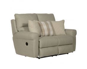 Westport Lay Flat Reclining Loveseat in Cement