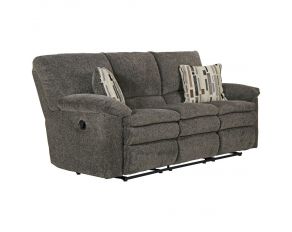 Tosh Reclining Sofa in Pewter