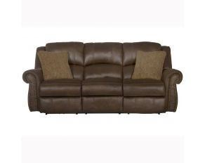 Pickett Power Headrest Power Reclining Sofa in Tobacco