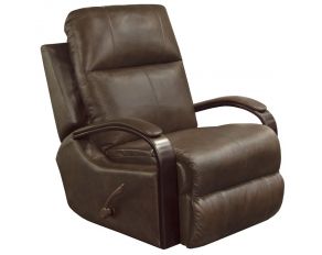 Gianni Glider Recliner with Heat and Massage in Cocoa