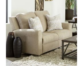 Calvin Reclining Loveseat in Putty