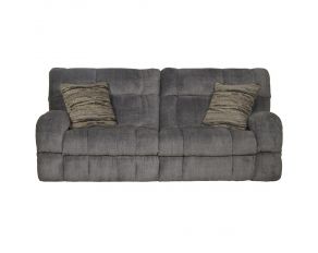 Ashland Lay Flat Reclining Sofa in Granite