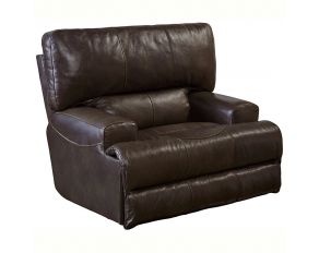 Catnapper Wembley Lay Flat Recliner in Chocolate