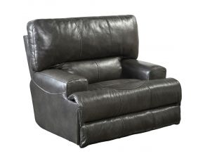 Catnapper Wembley Lay Flat Recliner in Steel