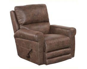 Catnapper Maddie Swivel Glider Recliner in Tanner