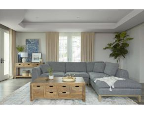 Persia Living Room Set in Grey