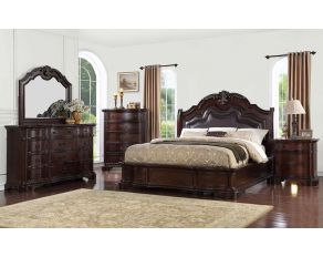 St. Louis Bedroom Collections in Mahogany