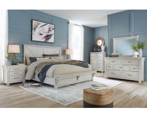 Brashland Panel Bedroom Collection in White