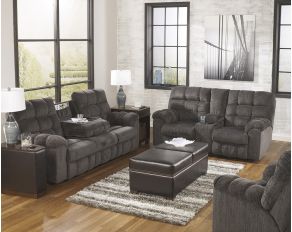 Ashley Furniture Acieona Living Room Set in Slate