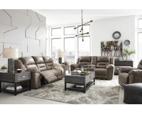 Stoneland Reclining Living Room Set in Fossil