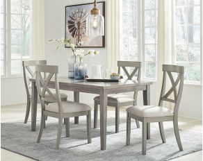 Parellen Dining Set in Gray