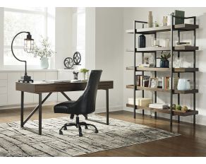 Starmore Home Office Set in Brown