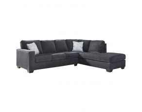 Altari Left Arm Facing Sofa Sectional with Chaise in Slate