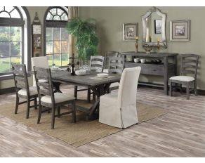 Paladin Dining Room Set in Gray