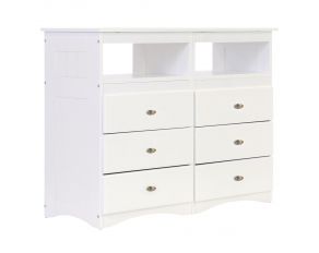 Entertainment Dresser in White