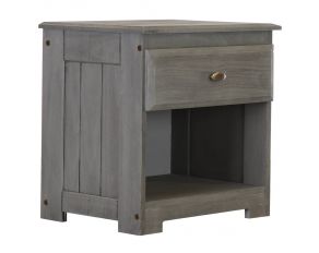 3200 Series 1-Drawer Nightstand Charcoal