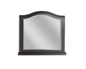 Aspen Home Oxford Arched Mirror in Black