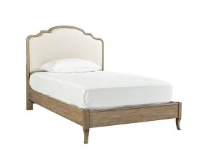 Provence Full Upholstered Bed in Patine
