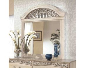Catalina Bedroom Mirror in Antique White