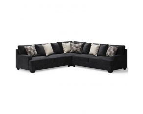 Lavernett 3-Piece Sectional in Charcoal