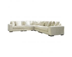 Lindyn 5-Piece Sectional in Ivory