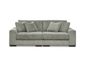 Lindyn 2-Piece Sectional Loveseat in Fog