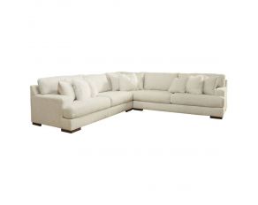 Zada 3-Piece Sectional in Ivory