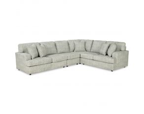 Playwrite 4-Piece Sectional in Gray