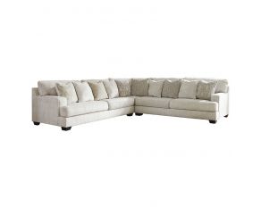 Rawcliffe 3 Piece Sectional in Parchment