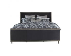 Alderwood Queen Upholstered Bed in French Grey