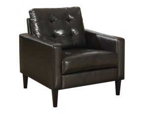 Acme Furniture Balin Accent Chair in Espresso Pu