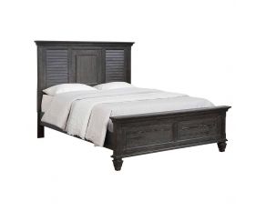 Franco Queen Panel Bed in Weathered Sage