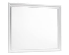 Barzini Rectangle Dresser Mirror in White