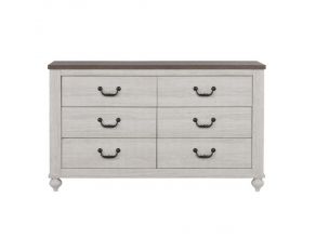 Stillwood 6 Drawer Dresser in Vintage Linen