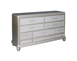 Ashley Furniture Coralayne Dresser in Silver